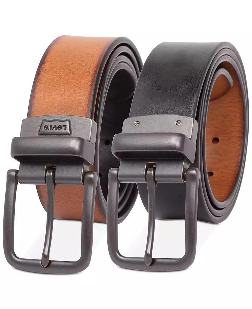 商品Levi's|Levi’s® Men’s Casual Burnished Edge Reversible Belt,价格¥227,第4张图片详细描述