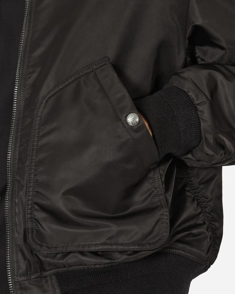 商品Diesel|Padded Nylon Bomber Jacket Black,价格¥1562,第5张图片详细描述