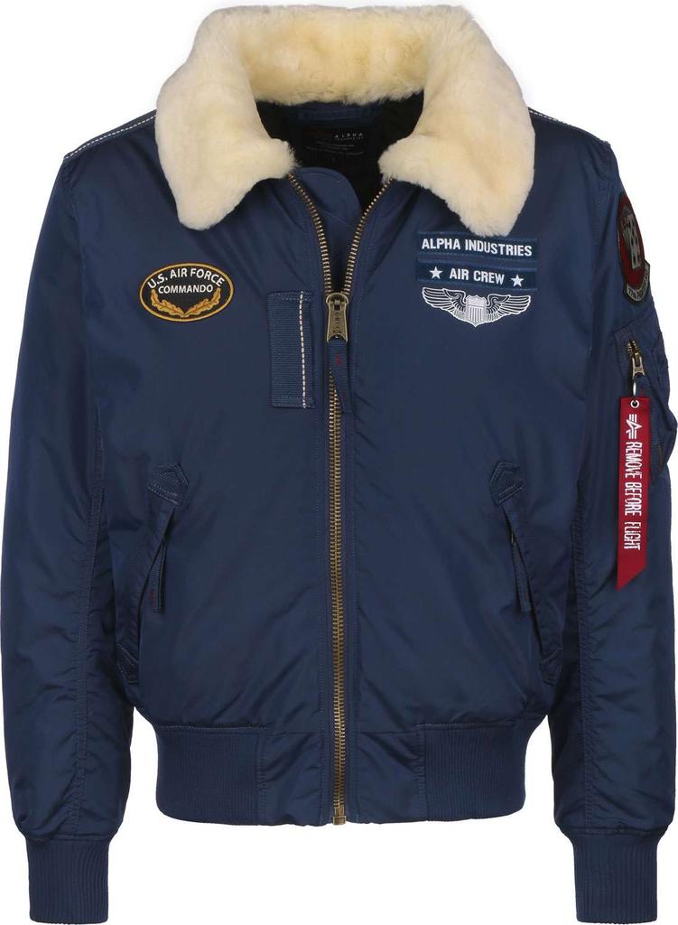 Alpha Industries Flight Jacket Injector III Air Force New Navy商品第1张图片规格展示