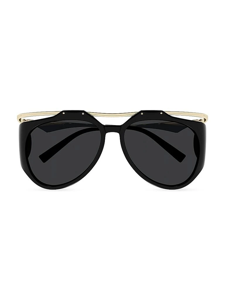 商品Yves Saint Laurent|Amelia Monogram 55MM Sunglasses,价格¥4406,第2张图片详细描述