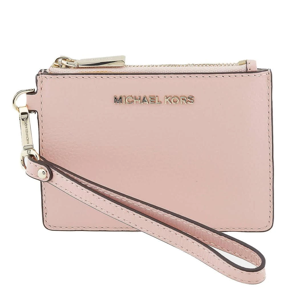 商品Michael Kors|Michael Kors Small Pebbled Leather Coin Purse - Smokey Rose,价格¥299,第1张图片