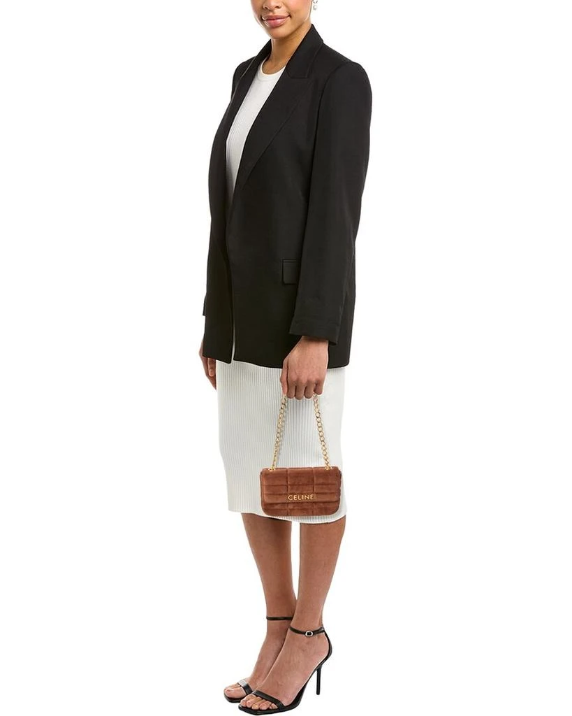 商品Celine|CELINE Monochrome Quilted Suede Shoulder Bag,价格¥23254,第4张图片详细描述