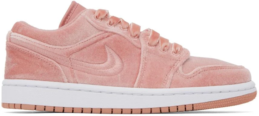 商品Jordan|Pink Air Jordan 1 Low Sneakers,价格¥947,第1张图片