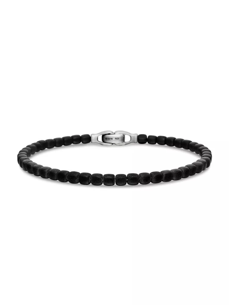 商品David Yurman|Spiritual Beads Cushion Bracelet in Sterling Silver,价格¥3171,第1张图片