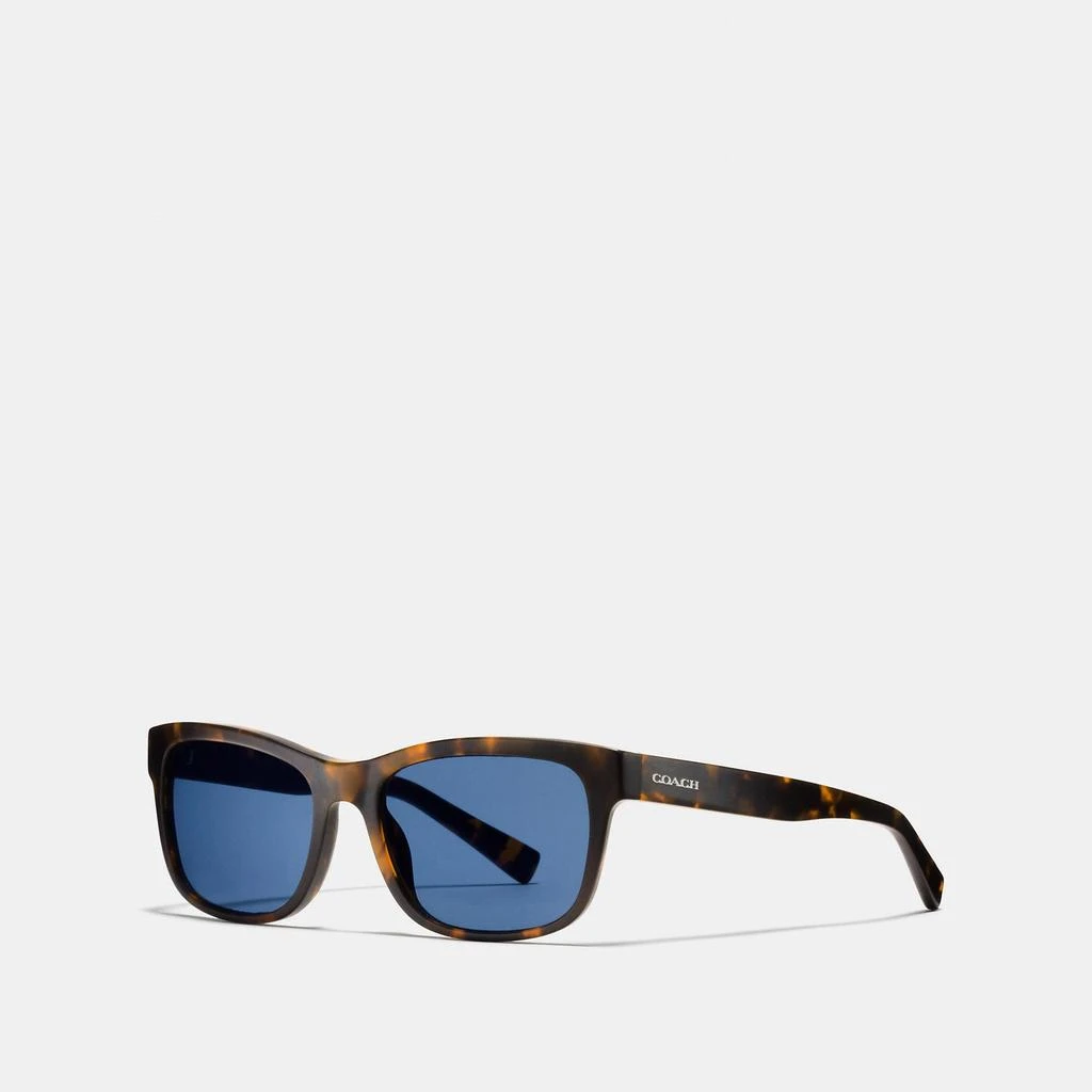 商品Coach|Coach Outlet Hudson Rectangle Sunglasses,价格¥772,第4张图片详细描述