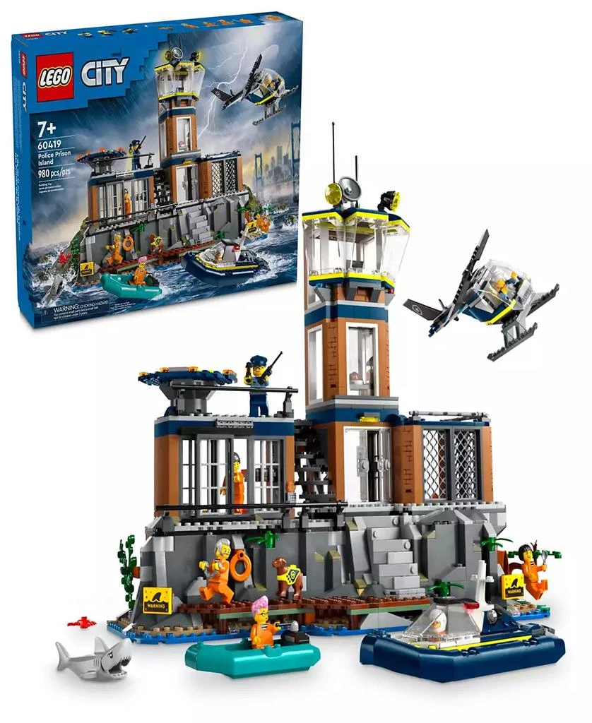 商品LEGO|City Police Prison Island Building Toy 60419, 980 Pieces,价格¥631,第1张图片