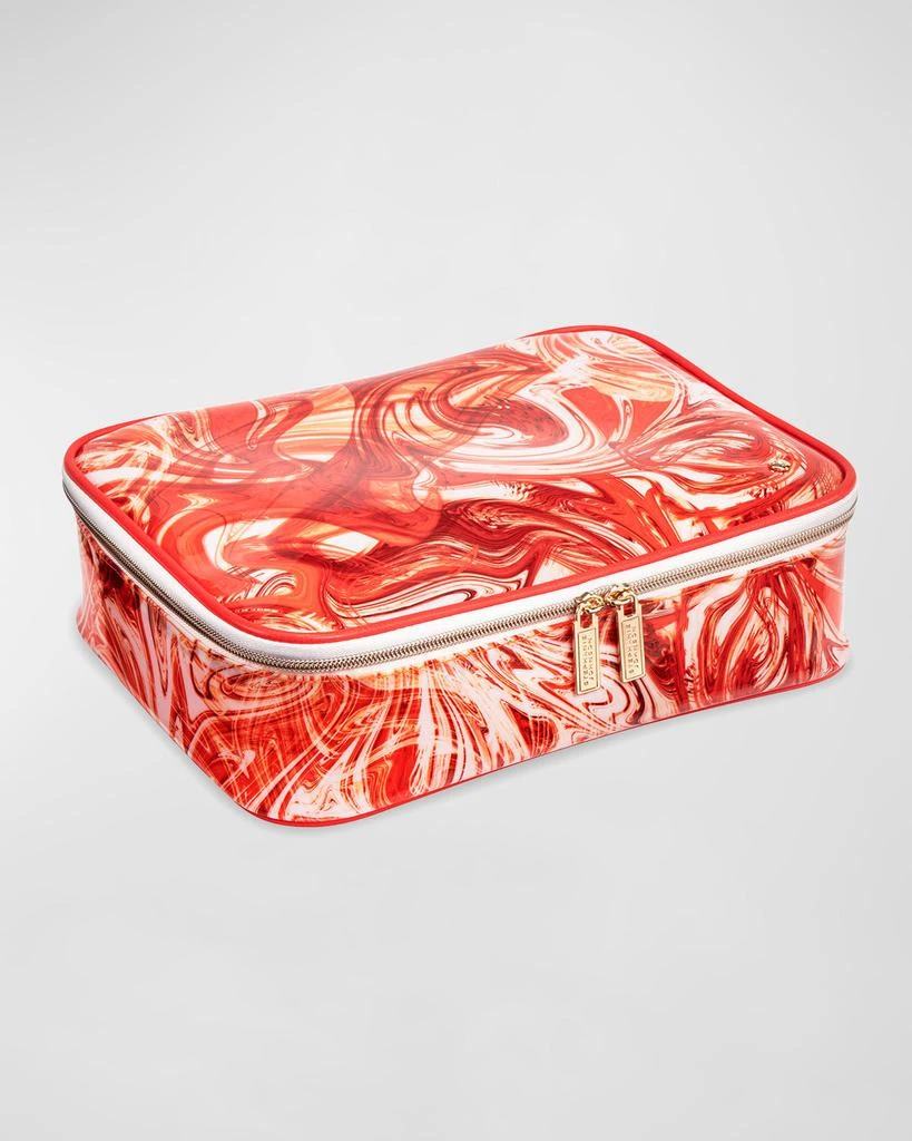 商品Stephanie Johnson|Miami Tangerine Tango Claire Jumbo Makeup Case,价格¥410,第3张图片详细描述