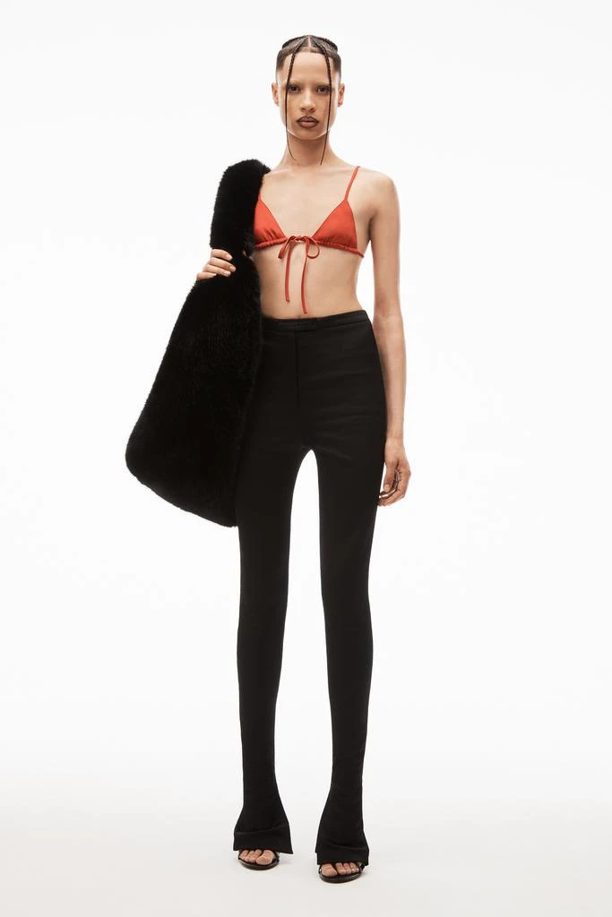 商品Alexander Wang|Tailored Legging In Stretch Satin,价格¥2612,第2张图片详细描述