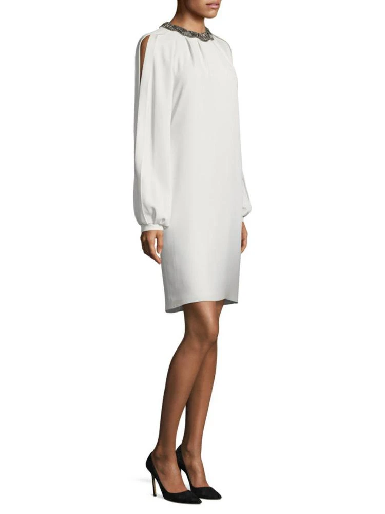 商品Carmen Marc Valvo|Jewel Neck Dress,价格¥2238,第1张图片