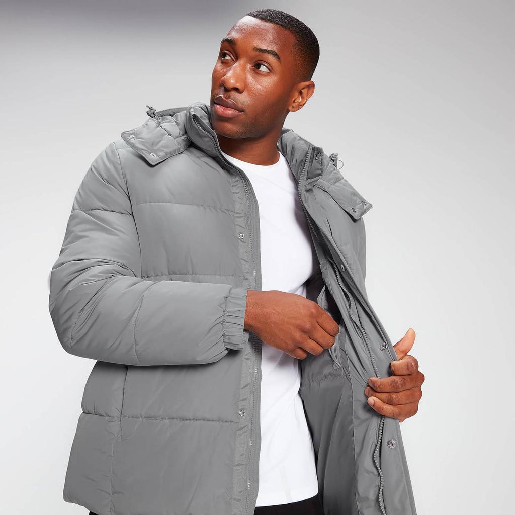 商品Myprotein|MP Men's Essential Puffer Jacket - Storm,价格¥386,第7张图片详细描述