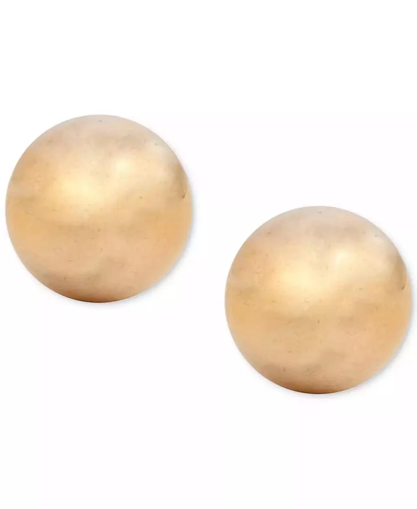 商品Ralph Lauren|Round Button Stud Earrings,价格¥170,第1张图片