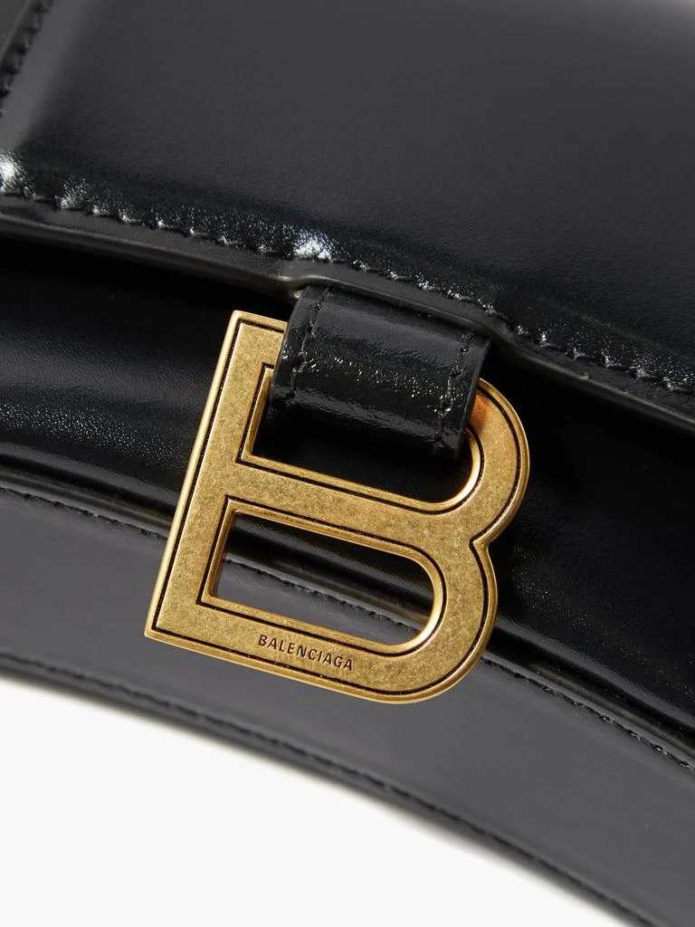 Hourglass mini leather cross-body bag 商品