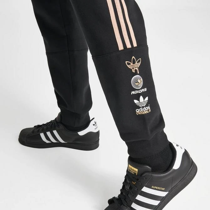 Men's adidas Originals Sticker Fleece Jogger Pants 商品