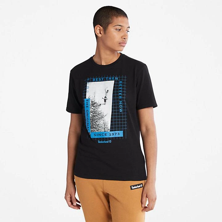 商品Timberland|All Gender Heavyweight Front-Graphic T-Shirt in Black,价格¥207,第5张图片详细描述