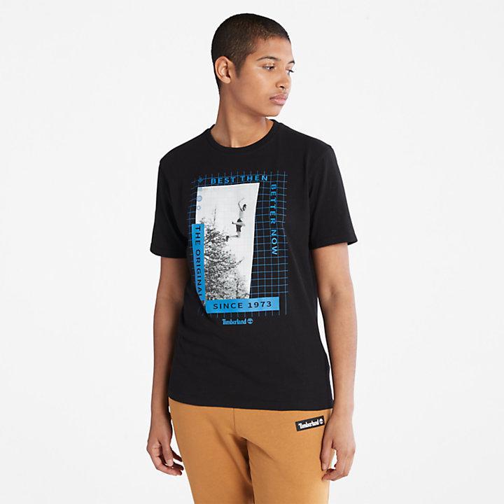 商品Timberland|All Gender Heavyweight Front-Graphic T-Shirt in Black,价格¥415,第7张图片详细描述