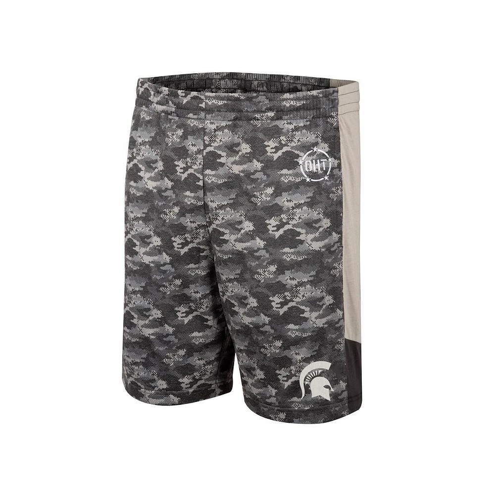 商品Colosseum|Men's Camo Michigan State Spartans OHT Military-Inspired Appreciation Terminal Shorts,价格¥271,第2张图片详细描述