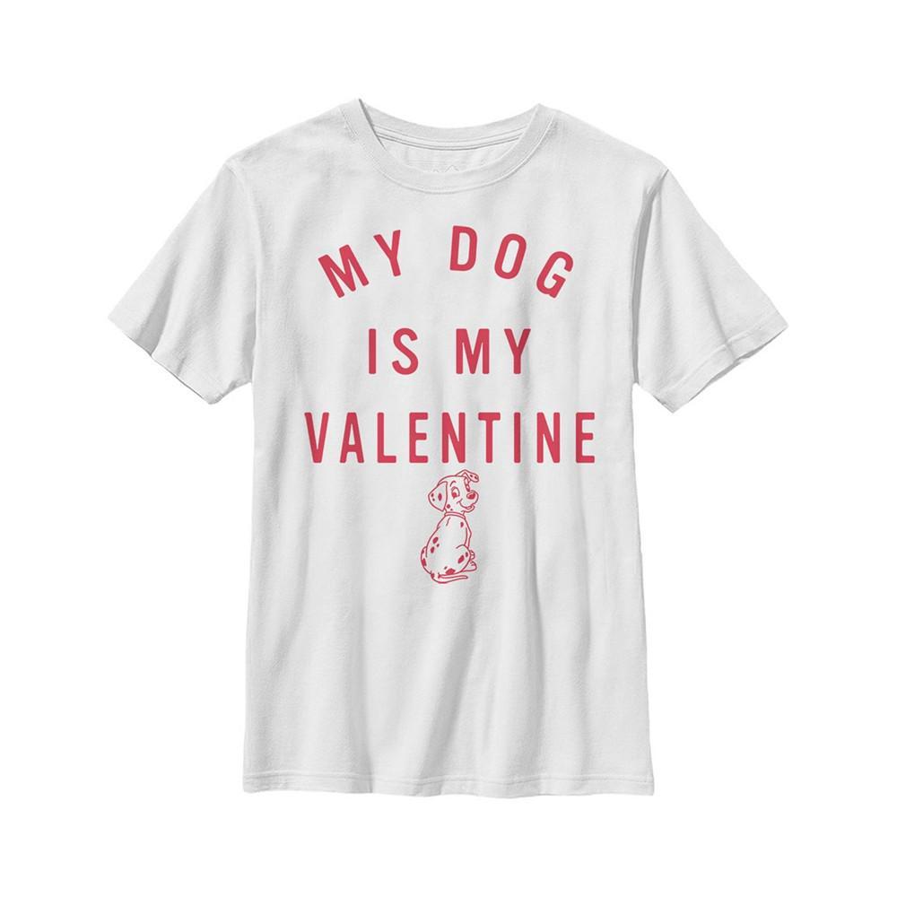 商品Disney|Boy's One Hundred and One Dalmatians My Dog is My Valentine  Child T-Shirt,价格¥191,第1张图片