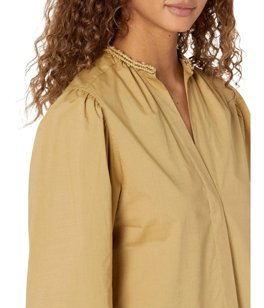商品Vince|Braid Trim Band Collar Blouse,价格¥1027,第3张图片详细描述