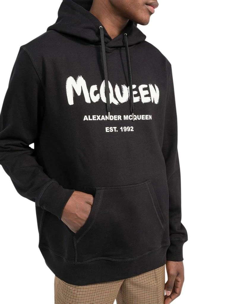 商品Alexander McQueen|ALEXANDER MCQUEEN GRAFITTI LOGO POPOVER,价格¥4893,第3张图片详细描述