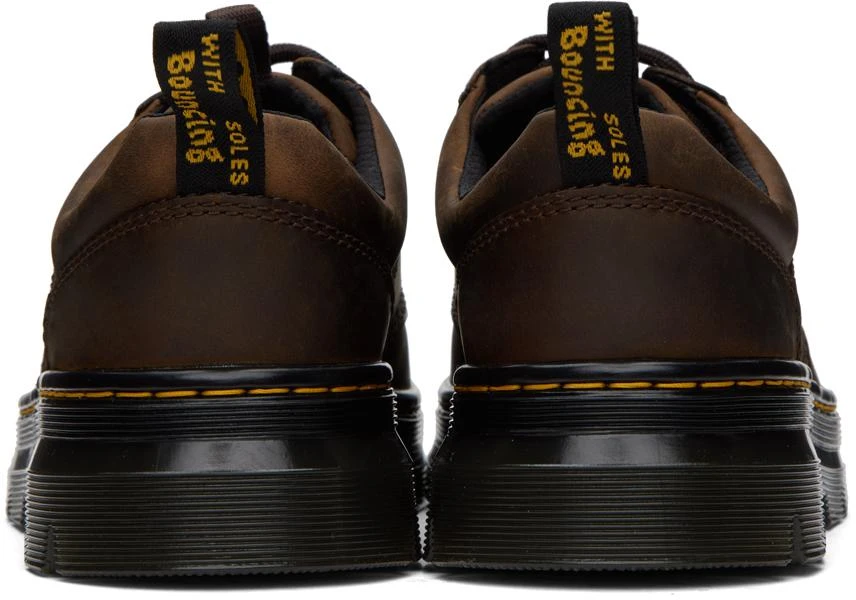 商品Dr. Martens|Brown Reeder Utility Derbys,价格¥666,第2张图片详细描述