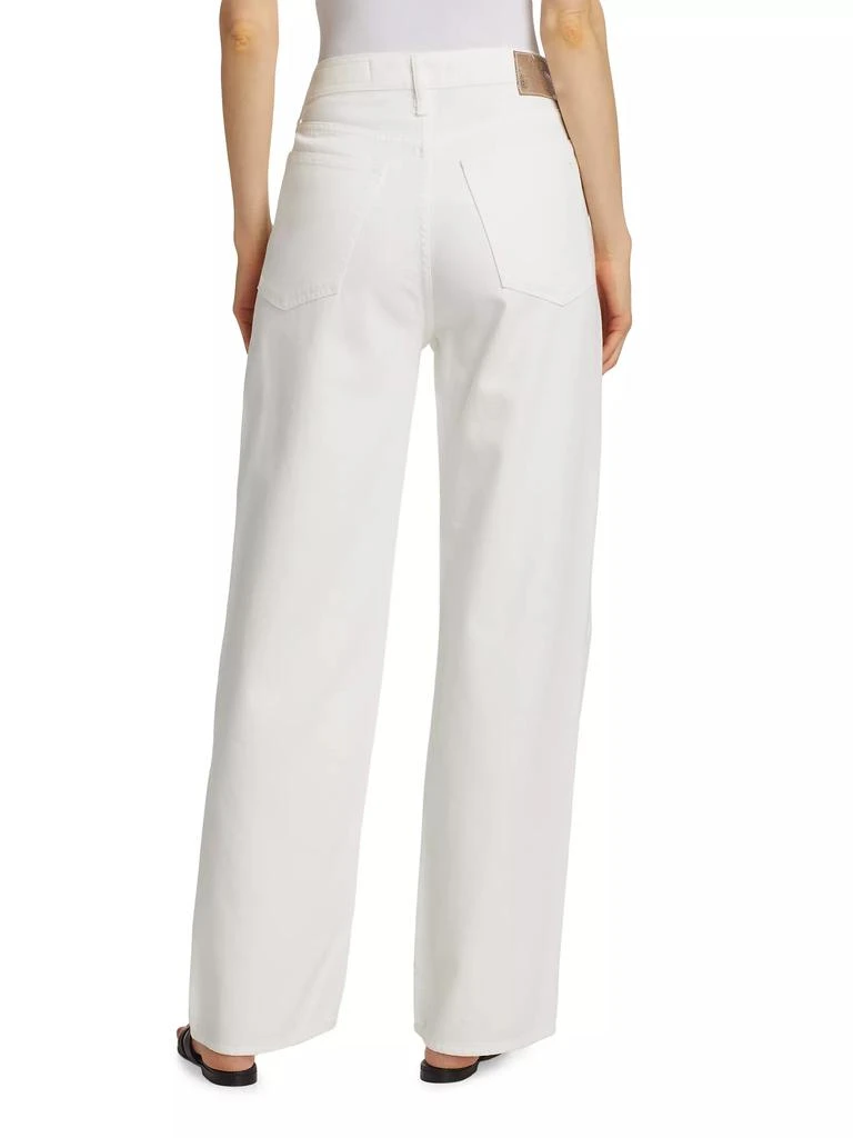 商品Rag & Bone|Featherweight Logan Mid-Rise Wide-Leg Jeans,价格¥1957,第5张图片详细描述