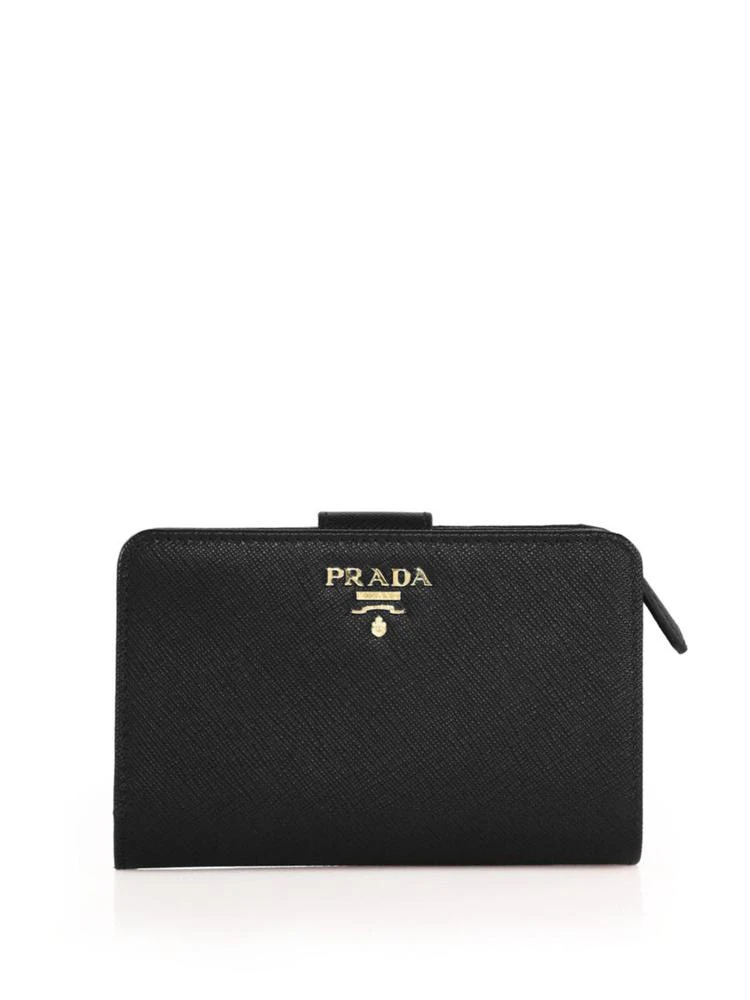 商品Prada|Medium Saffiano Leather Tab Wallet,价格¥4345,第1张图片