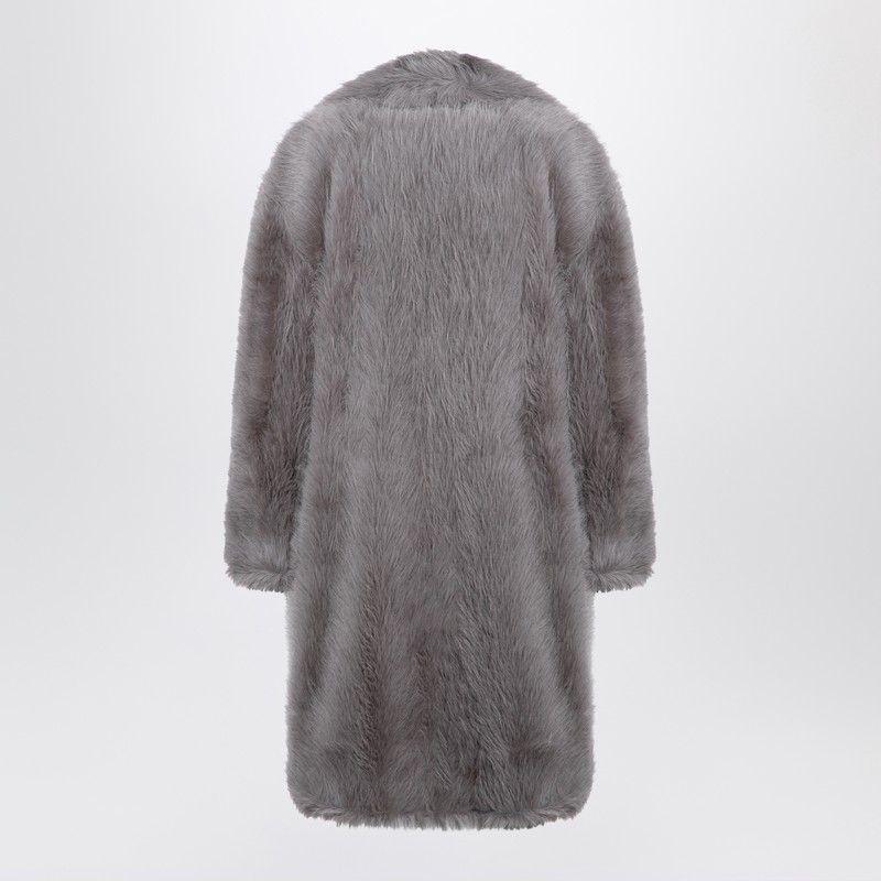 ムートン・ファーコート SPORTMAX LIGHT GREY FAUX FUR COAT MAX MARA SPORTMAX LIGHT GREY FAUX FUR COAT - Coats - Compare