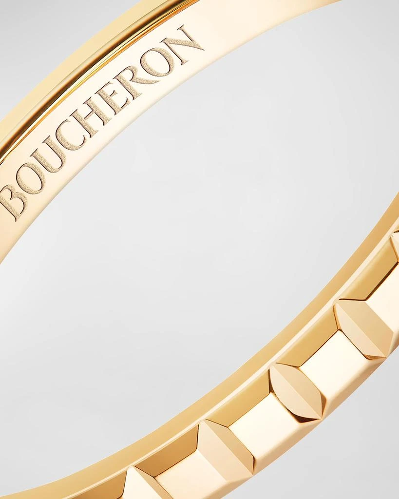 商品Boucheron|Quatre Clou de Paris Small Yellow Gold Wedding Band Ring, EU 55 / US 7.25,价格¥9123,第4张图片详细描述