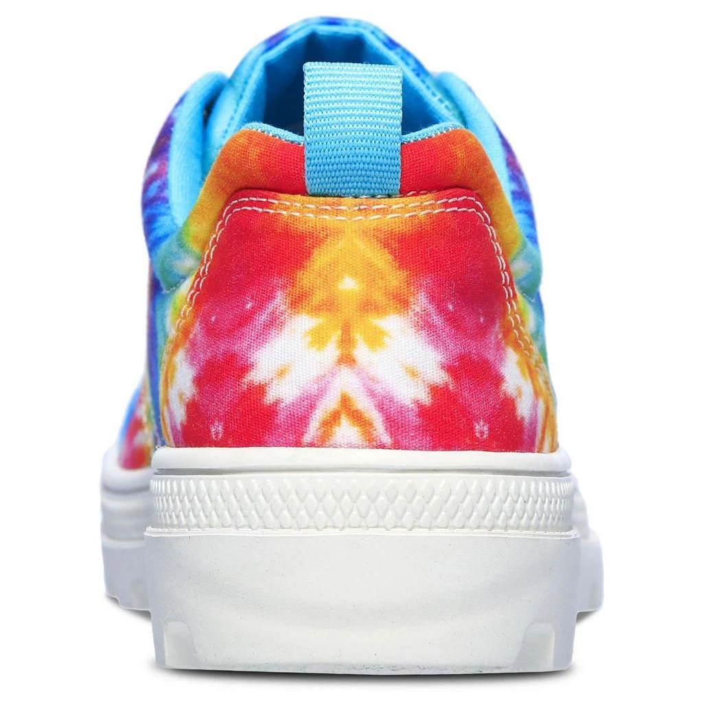 商品SKECHERS|Skechers Womens Roadies Berkeley Blocks Canvas Tie-Dye Fashion Sneakers,价格¥406,第3张图片详细描述