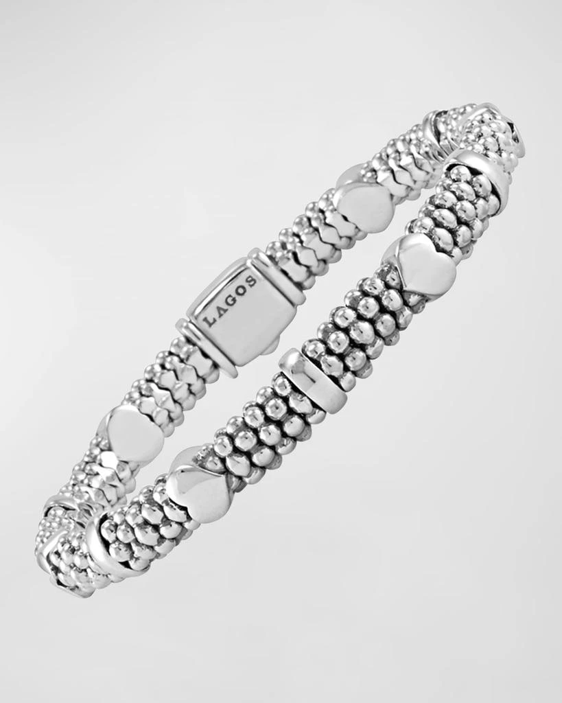 商品LAGOS|Child's 6mm Kinder Sterling Silver Bracelet,价格¥1950,第5张图片详细描述