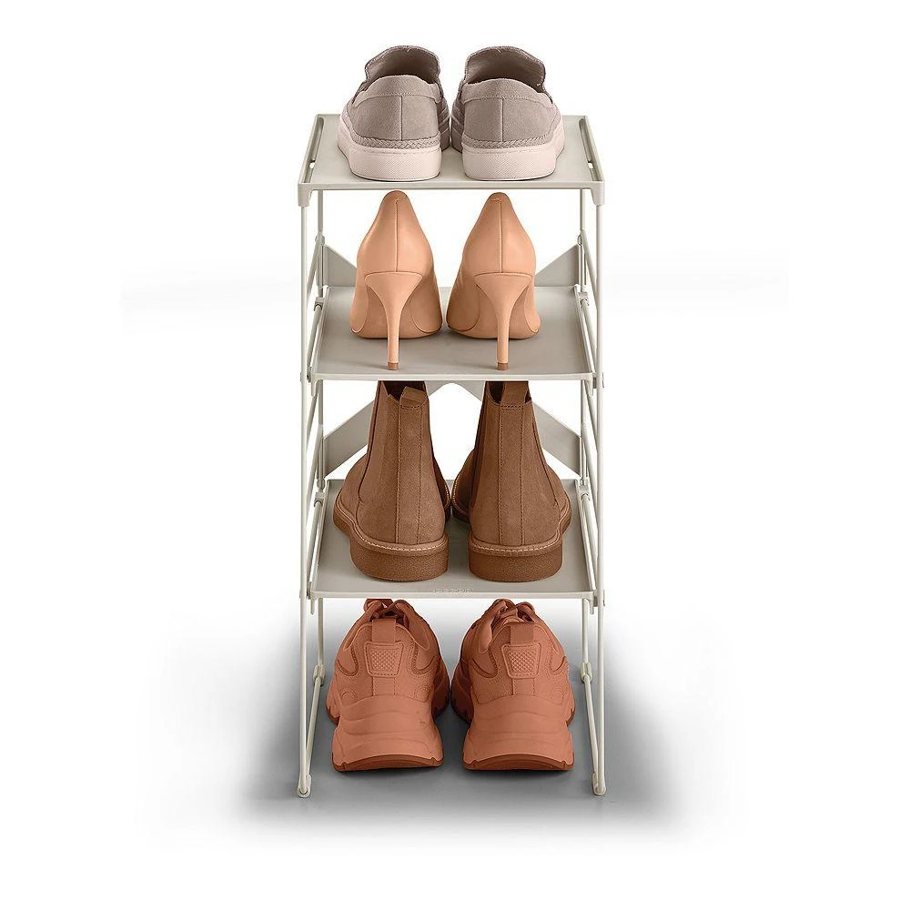 Level Adjustable Shoe Rack, Stores 4 Pairs 商品