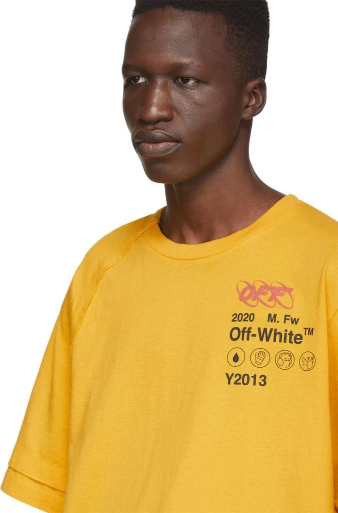 商品Off-White|Yellow Industrial Y013 T-Shirt,价格¥1483,第4张图片详细描述