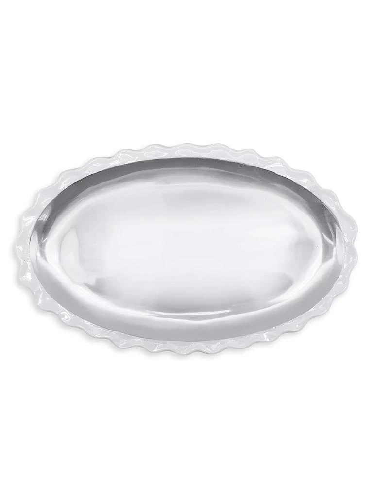 商品Mariposa|Wavy Enamel Oval Platter,价格¥680,第1张图片