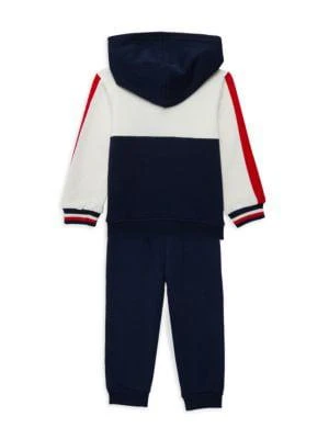 商品Tommy Hilfiger|Baby Boy's 2-Piece Logo Hoodie & Joggers Set,价格¥226,第2张图片详细描述
