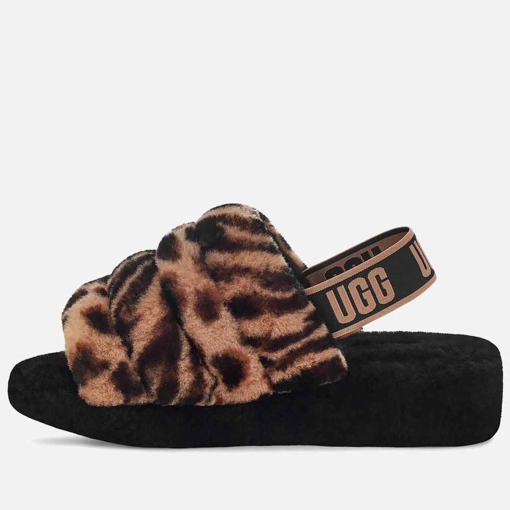 商品UGG|UGG WOMEN'S FLUFF YEAH ANIMALIA SHEEPSKIN SLIPPERS - LIGHT BUTTERSCOTCH,价格¥520,第3张图片详细描述