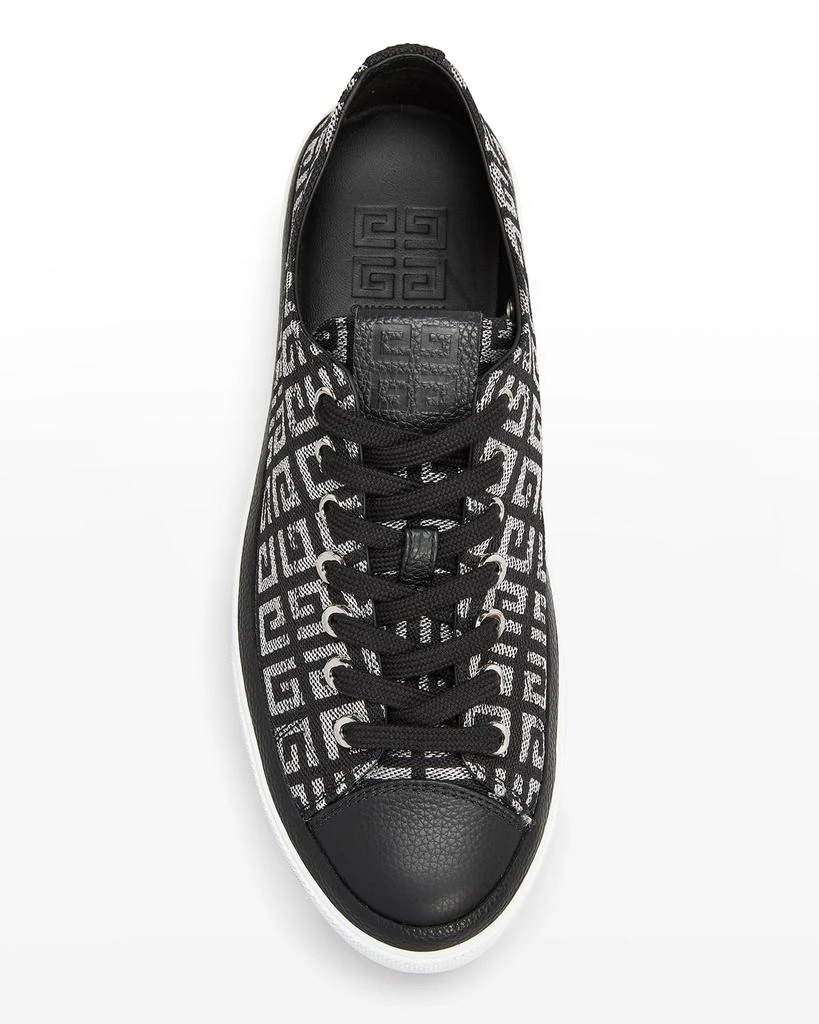 商品Givenchy|Men's City Low-Top 4G-Jacquard Sneakers,价格¥2070,第5张图片详细描述