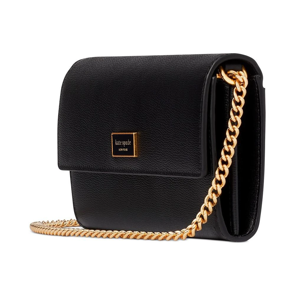 商品Kate Spade|Katy Textured Leather Flap Continental Crossbody Wallet,价格¥1836,第2张图片详细描述