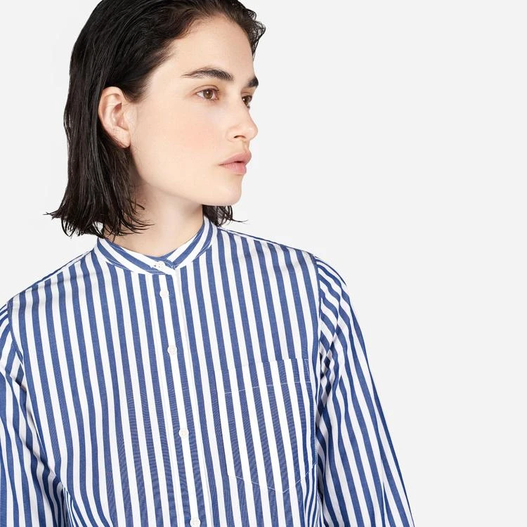 商品Everlane|全棉府绸条纹衬衫裙,价格¥482,第3张图片详细描述