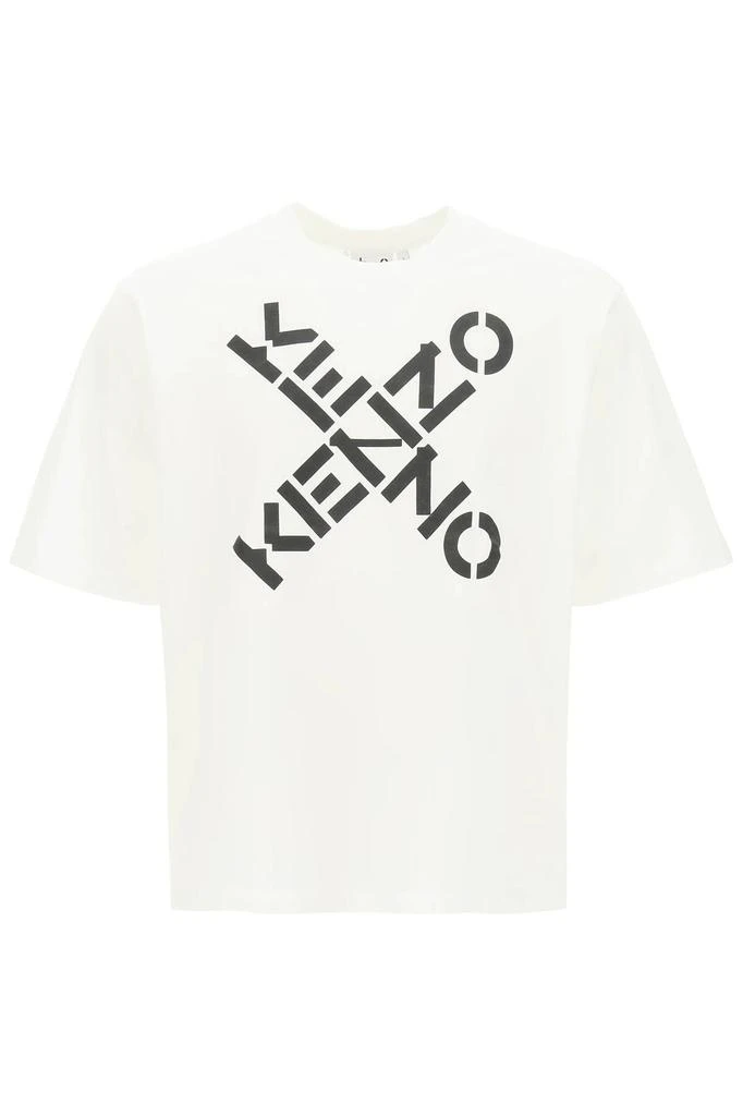 商品Kenzo|logo字母印花短袖t恤 男款 白色,价格¥544,第1张图片