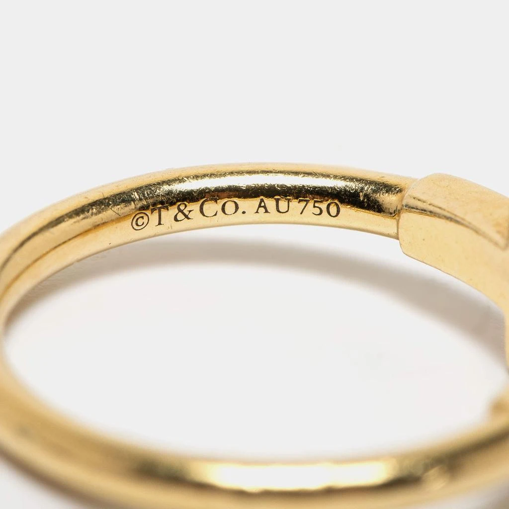 Tiffany & Co. Tiffany T Wire 18k Yellow Gold Ring Size 49 商品
