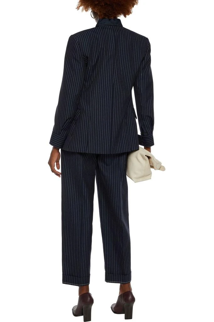 商品Chloé|Pinstriped grain de poudre wool blazer,价格¥3641,第1张图片
