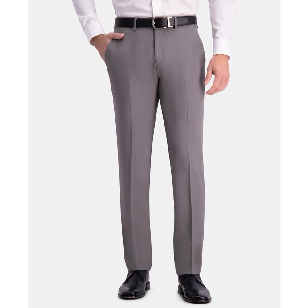 商品Haggar|Men's The Active Series Straight-Fit  Performance Stretch Solid Dress Pants,价格¥606,第1张图片