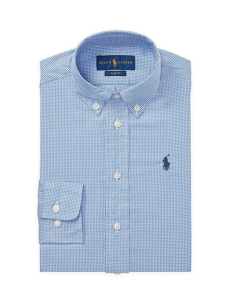 商品Ralph Lauren|Little Boy's & Boy's Broadcloth Button-Front Dress Shirt,价格¥384,第1张图片