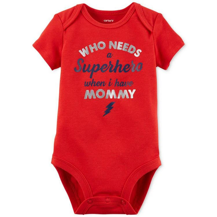 商品Carter's|Graphic-Print Cotton Bodysuit, Baby Boys,价格¥54,第1张图片