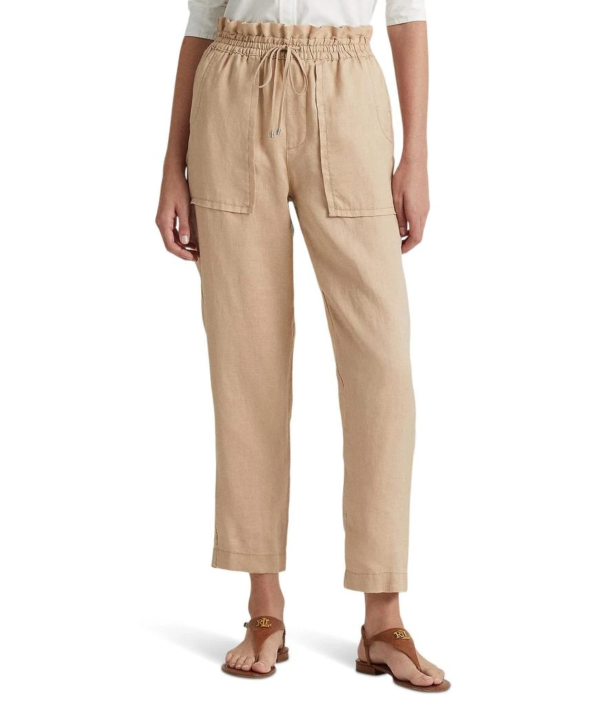 商品Ralph Lauren|Linen Ankle Pants,价格¥689,第1张图片