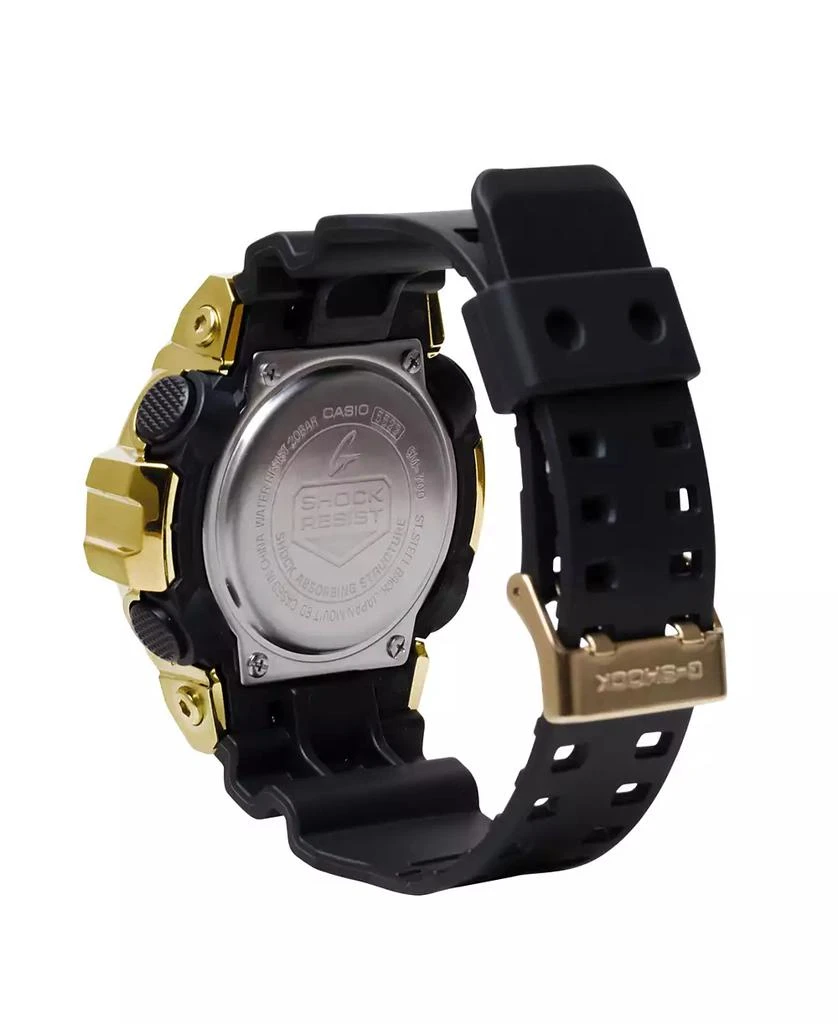 商品G-Shock|Men's Japanese Quartz Black Resin Watch, 53.4mm, GM700G-9A,价格¥1795,第2张图片详细描述