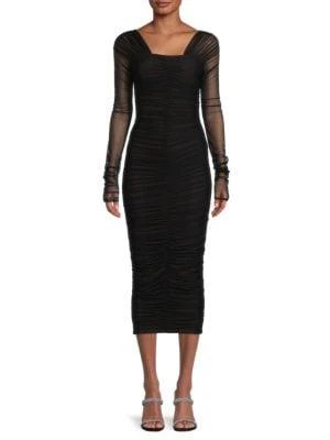 商品A.L.C.|Jackie Tulle Midi Dress,价格¥1104,第1张图片