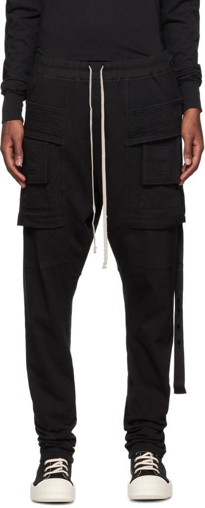 Rick Owens]Black Creatch Cargo Pants 100% 棉价格¥5335 | 别样海外购