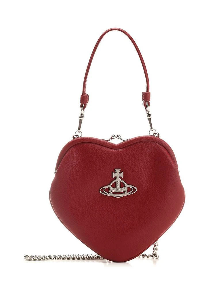 商品Vivienne Westwood|Vivienne Westwood Belle Heart Shape Clutch Bag,价格¥2034,第1张图片