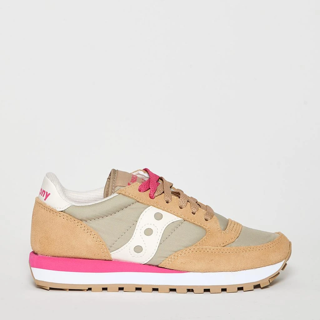 商品Saucony|Original jazz sneaker in beige suede leather,价格¥956,第1张图片